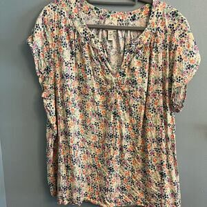 St. John’s Bay Floral Blouse